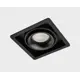 Светильник точечный встраиваемый Italline DE-311 black 2 м² под отверстие 95 см цвет черный