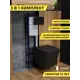 Комплект инсталляция с унитазом и кнопкой 3 в 1 Watersense W00734 инсталляция безободковый подвесной унитаз Eva S черный матовый кнопка черная