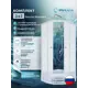 Душевой уголок Doccia Standart Com/dc0000061809/1207404 1/4 круга с поддоном 90х90см профиль белый эффект стекла прозрачный