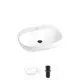 Раковина Wellsee pro line 20212422R 53см цвет раковина 2 в 1: д/к