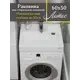 Раковина на стиральную машину Санта Юпитер 900117W 60см цвет белый