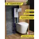 Комплект инсталляция с унитазом и кнопкой 3 в 1 Watersense W00707 инсталляция безободковый подвесной унитаз Rita кнопка хром