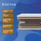 Матрас Vitaflex Ortoped 23sk 130x185x23 см независимый пружинный блок 1.5-спальный