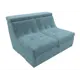 Диван Лига Диванов Холидей Люкс 140x84x112 см велюр цвет бирюзовый
