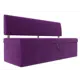 Диван Лига Диванов Стоун 115985 182x87x65 см микровельвет цвет фиолетовый