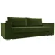 Диван Лига Диванов Исланд 245x83x99 см микровельвет цвет зеленый