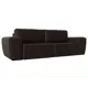 Диван Лига Диванов Беккер 108539 272x75x105 см искусственная кожа цвет коричневый