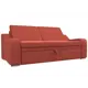 Диван Лига Диванов Медиус 107059 195x76x103 см вельвет цвет коралловый