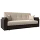 Диван Лига Диванов Лига-015 117955 216x90x83 см рогожка цвет бежевый/коричневый