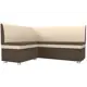 Диван Лига Диванов Уют 109633L 150x88x125 см рогожка цвет бежевый/коричневый