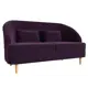 Диван-кушетка Лига Диванов Атико 146x83x67 см велюр цвет фиолетовый