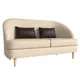 Кушетка Лига Диванов Атико 109914 146x83x67 см экокожа цвет бежевый/коричневый