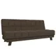 Диван прямой Лига Диванов Винсент 188x85x86 см рогожка цвет коричневый
