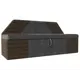 Диван Лига диванов Дуглас 182x84x64 см рогожка цвет серый/коричневый