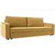Диван Лига Диванов 118076 217x85x78 см вельвет цвет желтый/коричневый