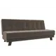 Диван прямой Лига Диванов Винсент 188x85x86 см велюр цвет коричневый