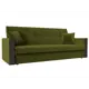 Диван Лига диванов Валенсия 210x90x85 см микровельвет цвет зеленый