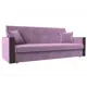 Диван Лига диванов Валенсия 210x90x85 см микровельвет цвет сиреневый
