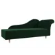 Диван Лига диванов Камерон 201x89x78 см велюр цвет зеленый