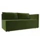 Кушетка Лига Диванов Никас 118405 150x73x82 см вельвет цвет зелёный