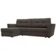 Диван Лига Диванов Амстердам лайт 121168L 238x90x141 см рогожка цвет амур коричневый
