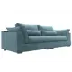 Диван Лига Диванов Пекин 115061 272x90x115 см текстиль цвет бирюзовый