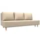 Диван раскладной Лига диванов 200x86x83 см эко-кожа цвет бежевый