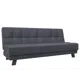 Диван раскладной Лига диванов 188x92x85 см эко-кожа цвет grifon 15 серый