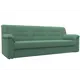 Диван раскладной Лига диванов 236x90x88 см рогожка цвет амур 11 зеленый