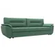 Диван раскладной Лига диванов 233x90x80 см рогожка цвет амур 11 зеленый