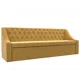 Диван кухонный Лига диванов Мерлин 199 x 87 x 63 см цвет желтый