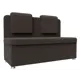 Диван кухонный Лига диванов Маккон 122 x 88 x 54 см цвет амур 05 коричневый