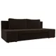 Диван Лига Диванов Сан марко 114020 200x76x90 см микровельвет цвет коричневый
