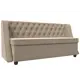 Диван кухонный Лига диванов Лофт 188x85x67 см велюр цвет бежевый 104545