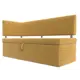 Диван кухонный Лига Диванов Стоун 115936L 182x87x65 см микровельвет цвет желтый