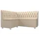 Диван кухонный Лига Диванов Мирта 107605L 151x90x125 см экокожа цвет бежевый