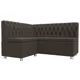 Диван кухонный Лига диванов Мирта 122519L 152 x 89 x 126 см цвет амур коричневый
