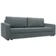 Диван раскладной Лига диванов 213x90x80 см рогожка цвет амур 07 серый