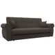 Диван раскладной Лига диванов 222x90x83 см рогожка цвет амур 05 коричневый