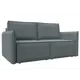 Диван раскладной Лига диванов 159x94x108 см рогожка цвет амур 07 серый