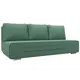 Диван раскладной Лига диванов 205x85x91 см рогожка цвет амур 11 зеленый