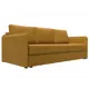 Диван раскладной Лига диванов 204x90x105 см велюр цвет brut 10 желтый