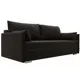 Диван раскладной Лига диванов 203x90x105 см велюр цвет brut 17 коричневый