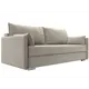Диван раскладной Лига диванов 203x90x105 см вельвет цвет бежевый