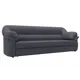 Диван раскладной Лига диванов 230x94x93 см эко-кожа цвет grifon 15 серый