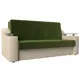 Диван раскладной Лига диванов 172x93x110 см вельвет цвет зеленый/бежевый