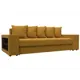 Диван раскладной Лига диванов 126459L_спб 240x96x109 см велюр цвет brut 10 желтый