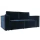 Диван раскладной Лига диванов 180x94x108 см велюр цвет tower 13 синий