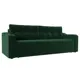 Диван раскладной Лига диванов 233x91x99 см велюр цвет зеленый
