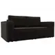 Диван раскладной Лига диванов 180x94x108 см велюр цвет brut 17 коричневый